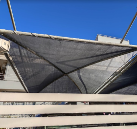 ΔΙΧΤΥ ΣΚΙΑΣΗΣ ΓΚΡΙ Ε-160, διχτυ πάρκιν, δίχτυ πάρκιν