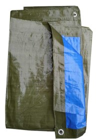 Μουσαμάς χακί μπλε