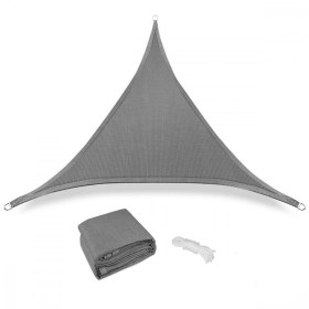 Πανί σκίασης τριγωνικό γκρι
