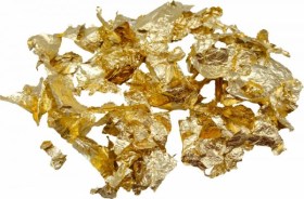 βρωσιμες νιφαδες χρυσου