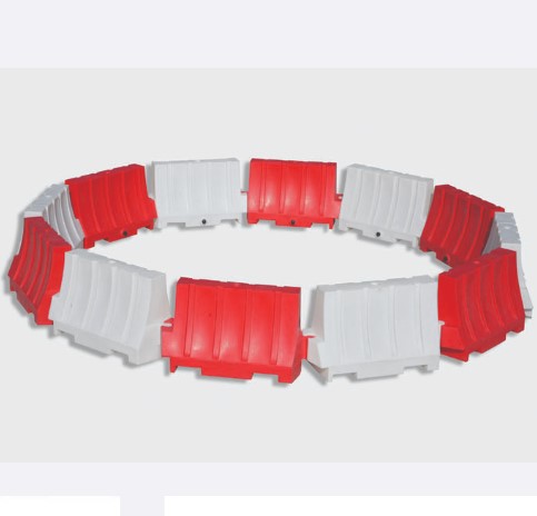 μπαριέρα στηθαίο ΜΗστοιβαζόμενο κόκκινο