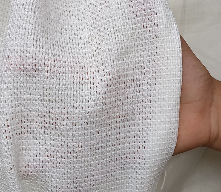 δίχτυ σκίασης λευκό