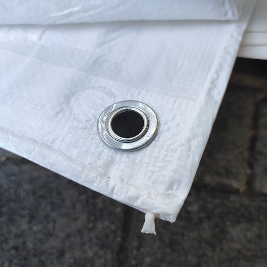 μουσαμάς αδιάβροχος με κρίκους