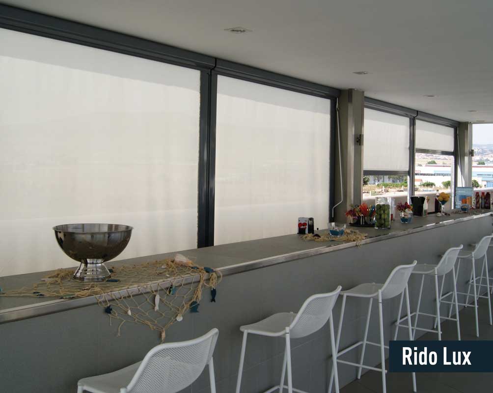 καθετη τεντα rido lux