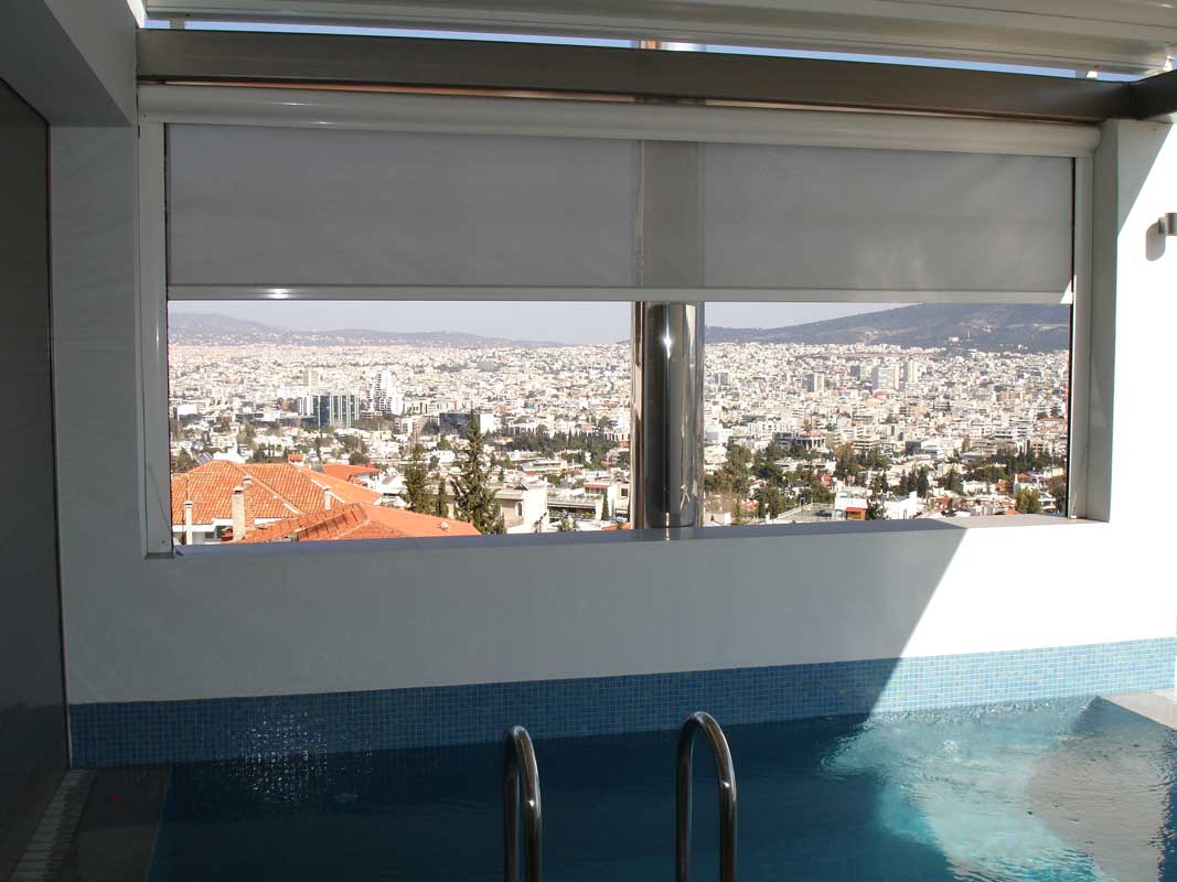 καθετη τεντα rido lux2