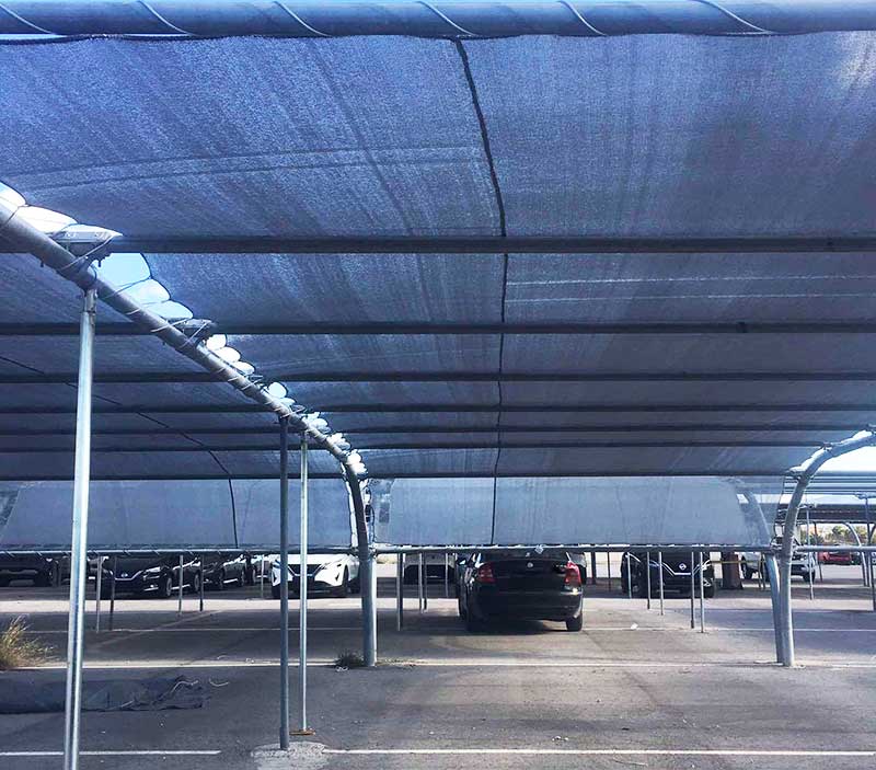 διχτυ σκιασης parking 2