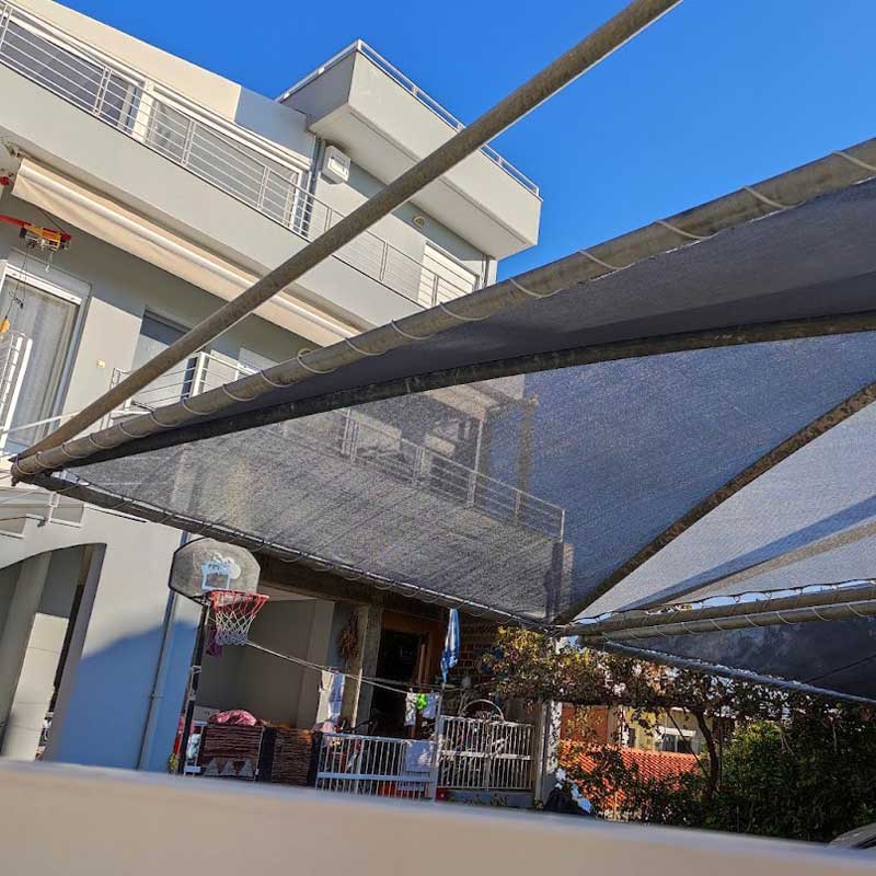 διχτυ σκιασης parking 4