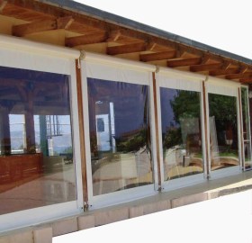 τεντα διαφανη