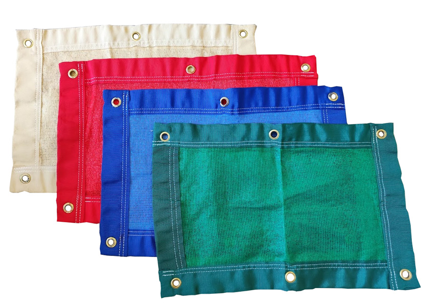 δίχτυ σκίασης κρικους